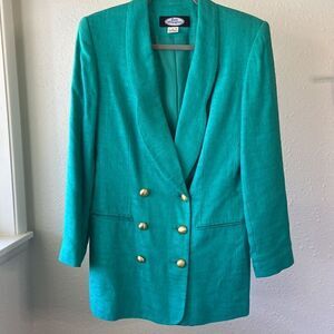 Vintage Kate McNaughton Suit Set Skirt and Blazer size 6